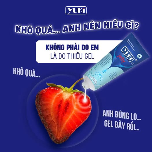  GEL BÔI TRƠN YUKI - TRẢI NGHIỆM ĐỈNH CAO